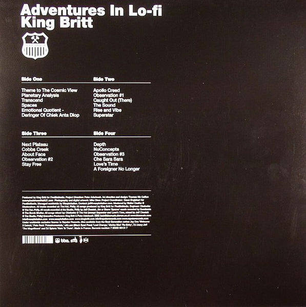 King Britt : Adventures In Lo-Fi (2xLP, Album)