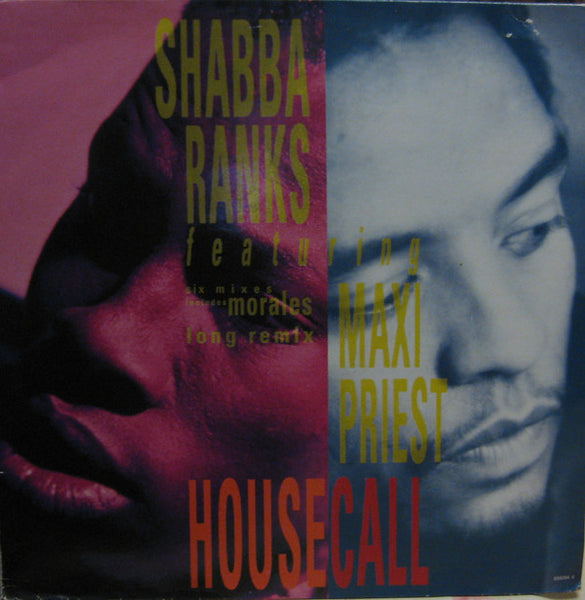 Shabba Ranks Featuring Maxi Priest : Housecall (12")