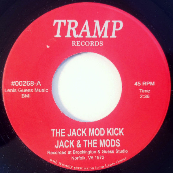 Jack & The Mods : The Jack Mod Kick / Don't Wake Me Up (7", Single, RE)