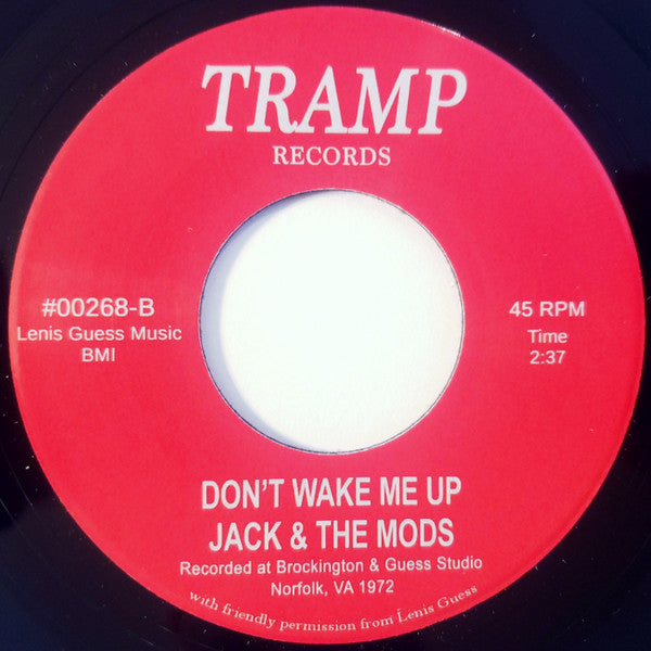 Jack & The Mods : The Jack Mod Kick / Don't Wake Me Up (7", Single, RE)