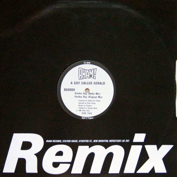 A Guy Called Gerald : Voodoo Ray (Remix) (12", Single)