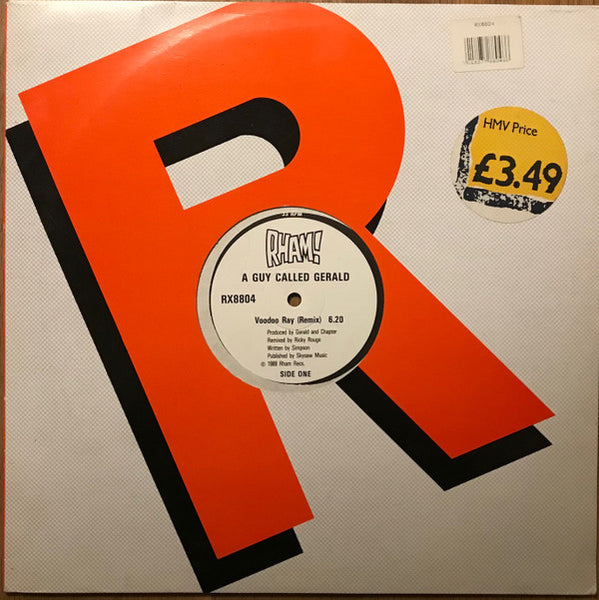 A Guy Called Gerald : Voodoo Ray (Remix) (12", Single)