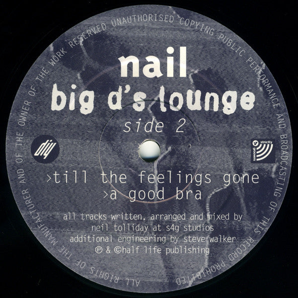 Nail Tolliday : Big D's Lounge (2x12", Album, Ltd)