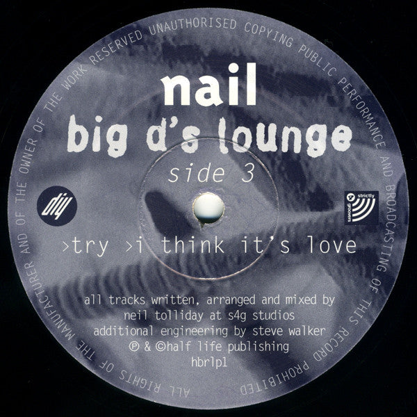 Nail Tolliday : Big D's Lounge (2x12", Album, Ltd)