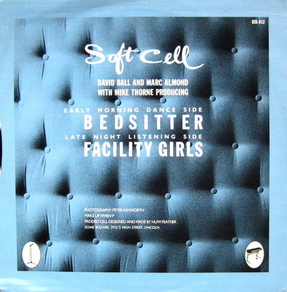Soft Cell : Bedsitter (12", Single)