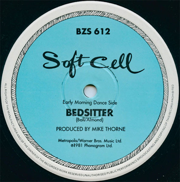 Soft Cell : Bedsitter (12", Single)