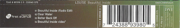 Louise : Beautiful Inside (CD, Single, Enh, CD1)
