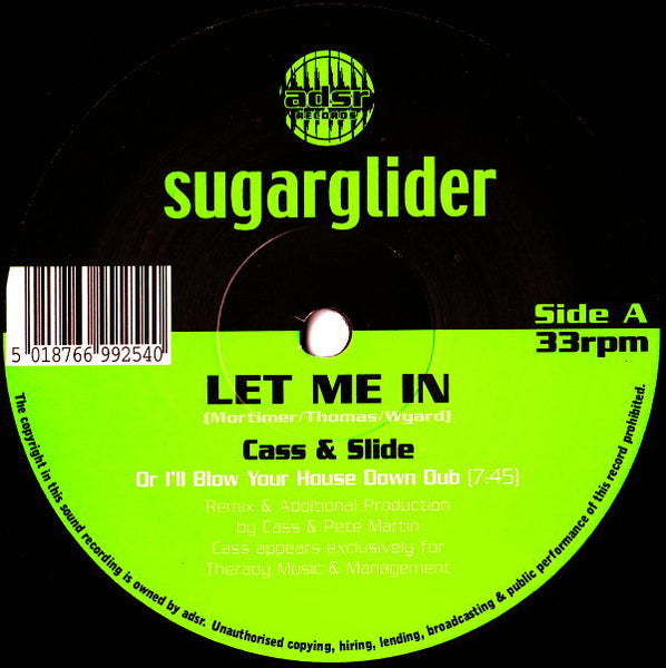 Sugarglider : Let Me In (12")