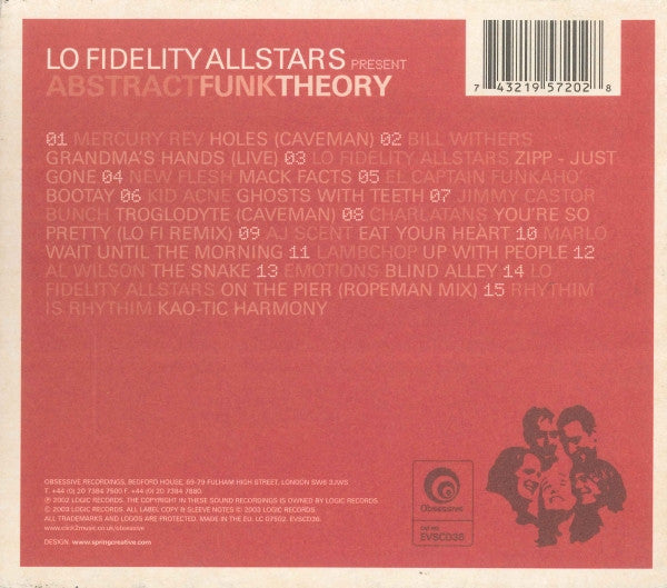 Lo-Fidelity Allstars : Abstract Funk Theory (CD, Comp, Mixed)