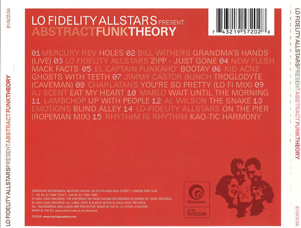 Lo-Fidelity Allstars : Abstract Funk Theory (CD, Comp, Mixed)