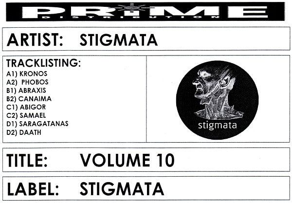 Stigmata : Volume 10 (2x12", W/Lbl)