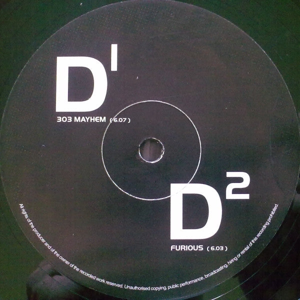 Ray Keith : Contact (5x12", Album, Ltd)