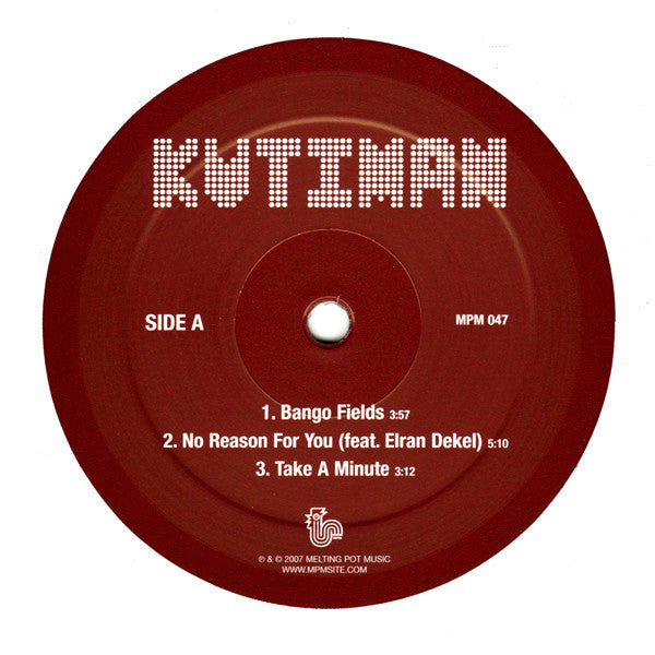 Kutiman : Kutiman (2xLP, Album)