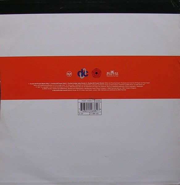 M-People* : Excited (12", Single)