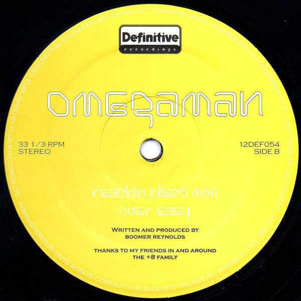 Omegaman : Reachin (12")