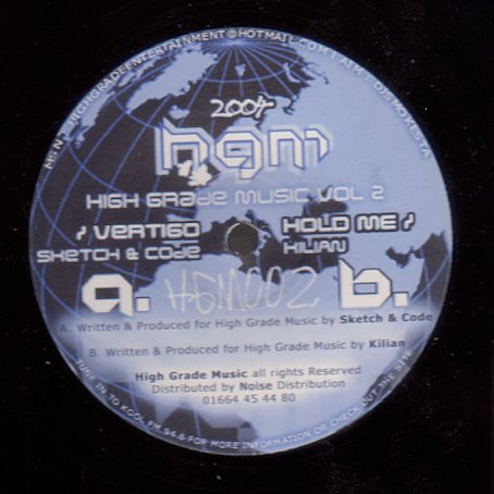 Sketch & Code* / Kilian (3) : High Grade Music Volume 2 (12")