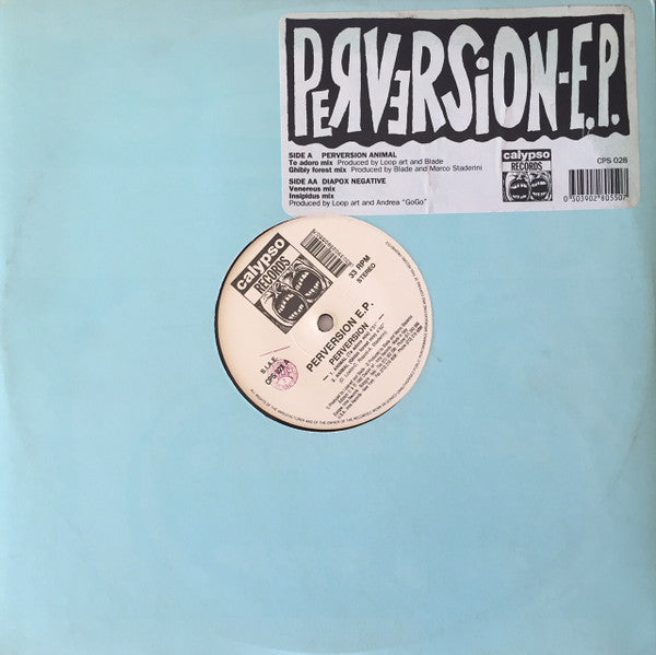 Perversion / Diapox : Perversion E.P. (12", EP, Lig)