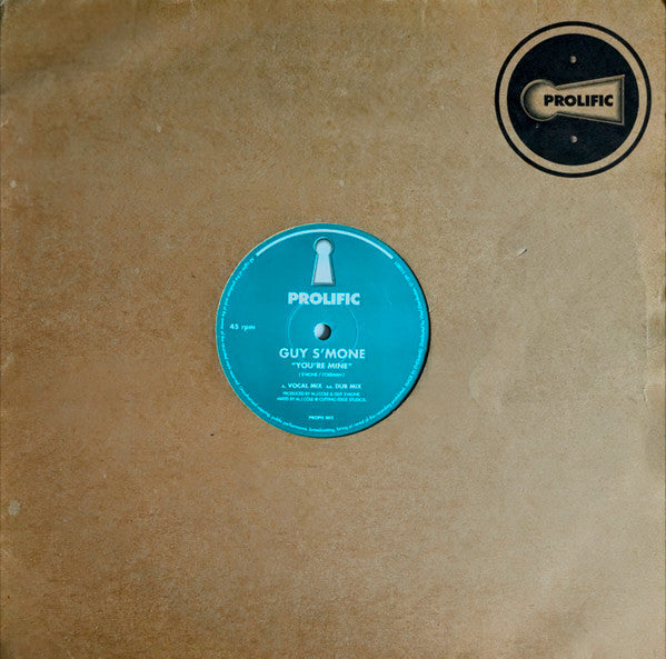 Guy S'Mone : You're Mine (12")