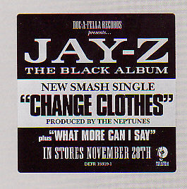 Jay-Z : Change Clothes (12", Promo)