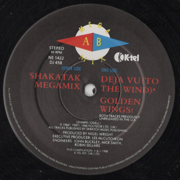 Shakatak : The Coolest Shakatak Cuts (Megamix) (12", Promo)