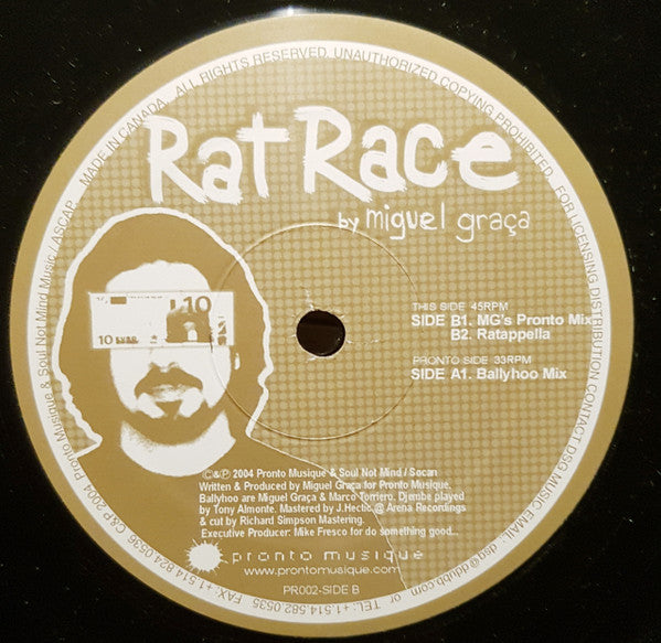 Miguel Graça : Rat Race (12")