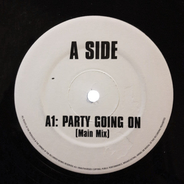 Everis : Party Going On (12", Promo)