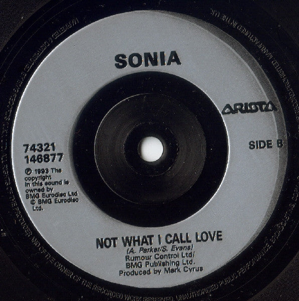 Sonia : Better The Devil You Know (7", Single)