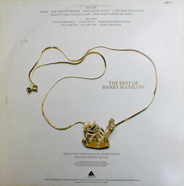 Barry Manilow : Manilow Magic (The Best Of Barry Manilow) (LP, Comp)