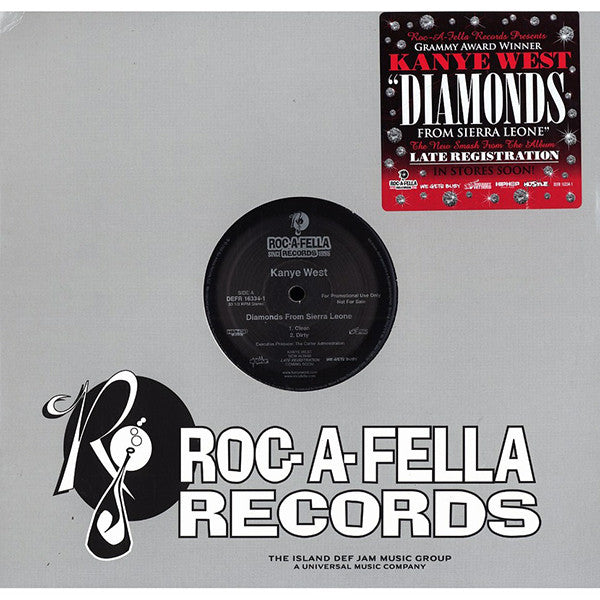 Kanye West : Diamonds From Sierra Leone (12", Single, Promo)