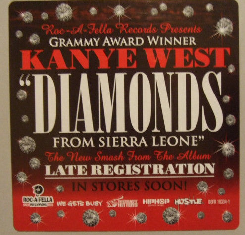 Kanye West : Diamonds From Sierra Leone (12", Single, Promo)