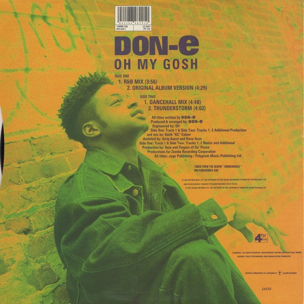 DON-e : Oh My Gosh (12", Single)