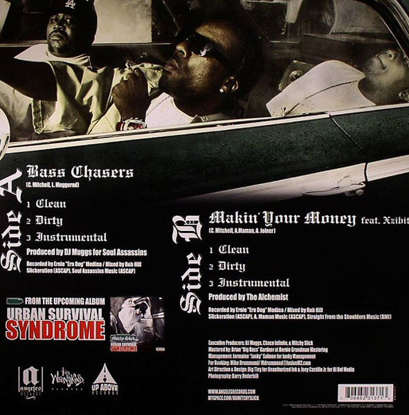 Mitchy Slick : Bass Chasers (12")