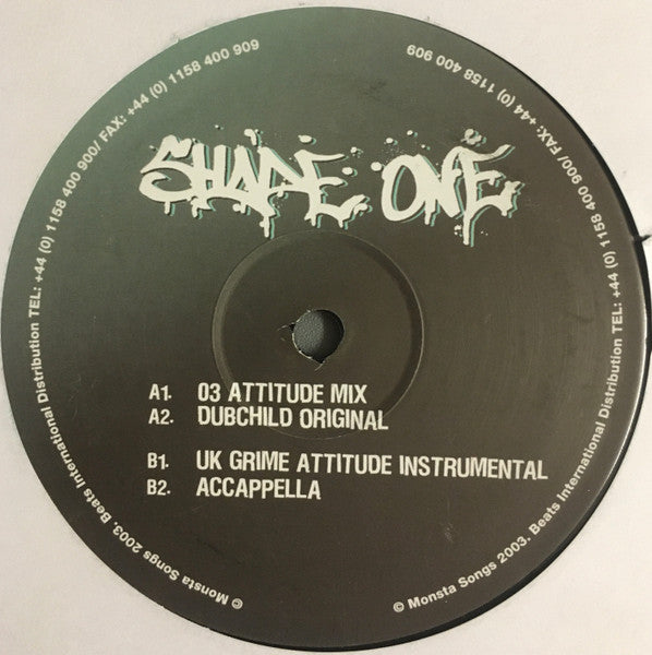 Shade One : Dis Girl (12", Single)