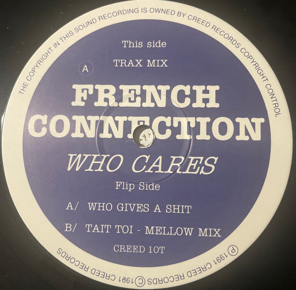 French Connection (6) : Who Cares (12")