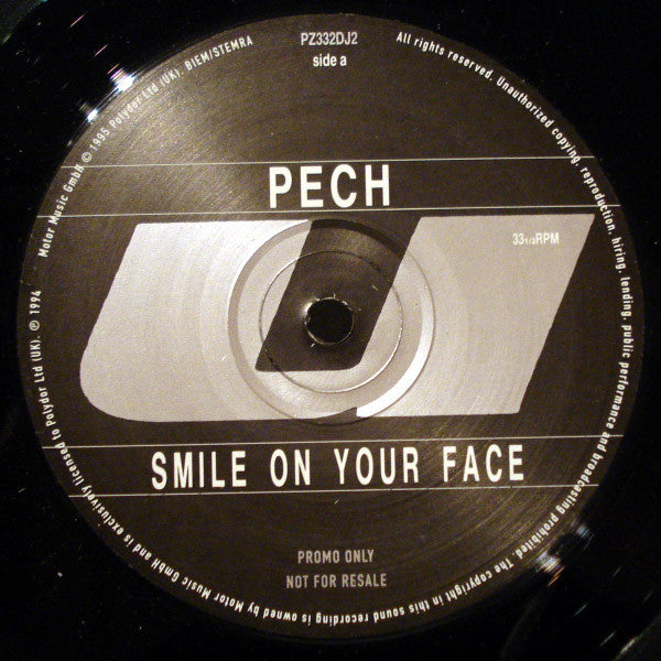 Pech : Smile On Your Face (2x12", Promo)