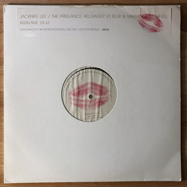 Jacknife Lee / The Freelance Hellraiser* vs Blur & Marianne Faithfull : Kissin Time (12", S/Sided, Promo)