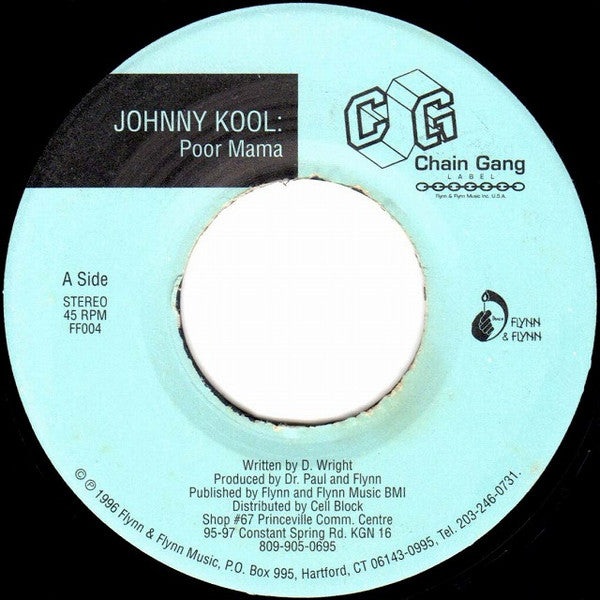 Johnny Kool* : Poor Mama (7")