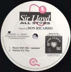 Sir Lloyd All Stars : Rock With Me / Honey It's You (12")