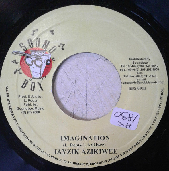 Jayzik Azikiwee* : Imagination (7")