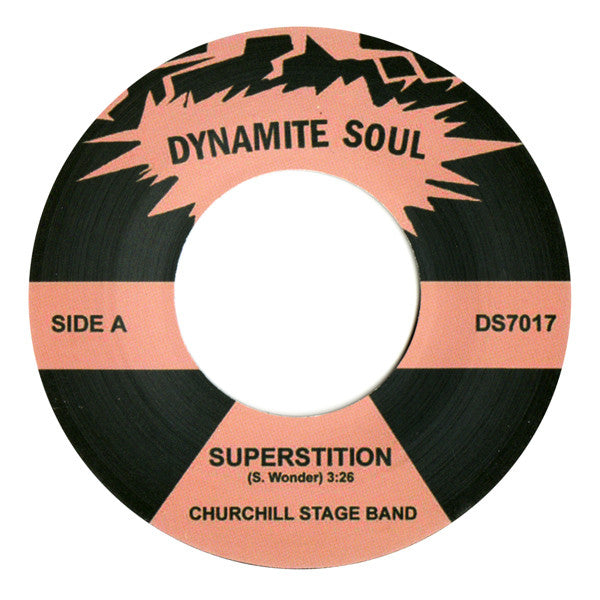 Sir Winston Churchill Stage Band* / Alter Ego (15) : Superstition / Bongo Rock (7", Unofficial)