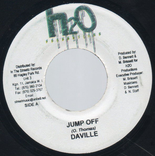 Daville* / Nicky B : Jump Off / Let's Go (7")