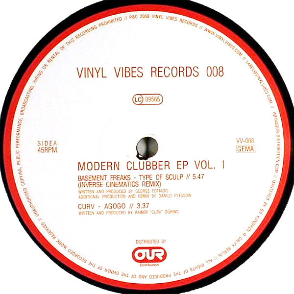 Various : Modern Clubber EP Vol. I (12", EP, Inc)