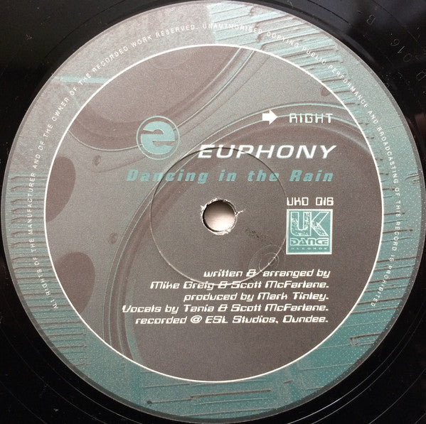 Euphony : The Meaning Of Life / Dancing In The Rain (12")