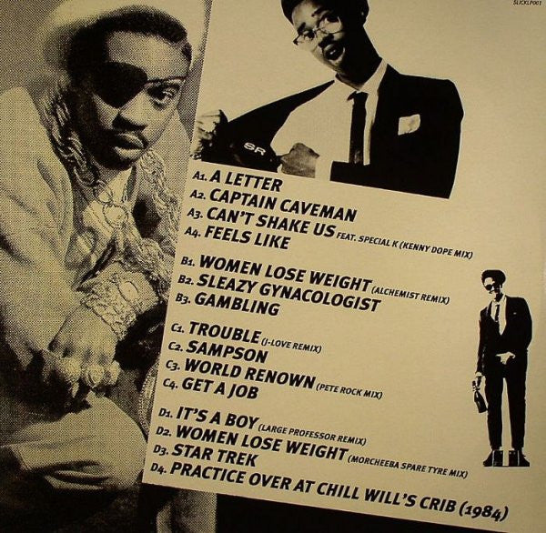 Slick Rick : A.K.A. Ricky D (The Further Adventures Of Slick Rick, The Ruler) (2xLP, Comp, Unofficial)