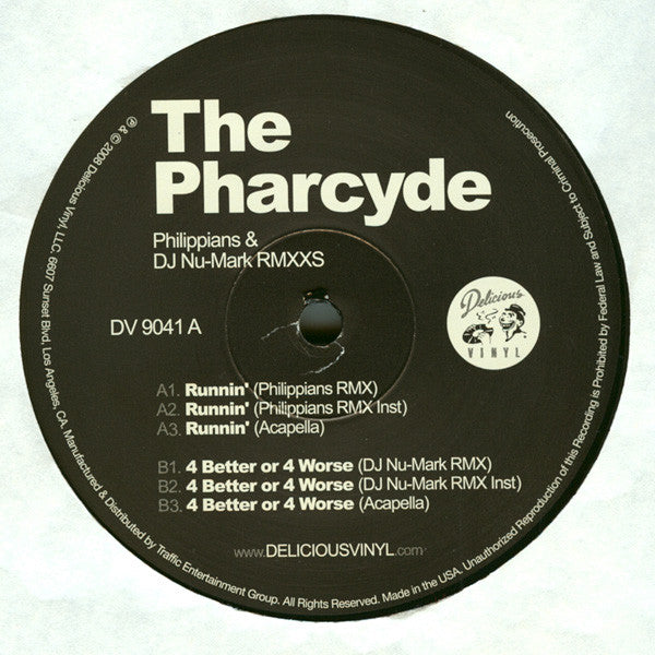 The Pharcyde : Philippians & DJ Nu-Mark RMXXS (12")