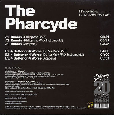 The Pharcyde : Philippians & DJ Nu-Mark RMXXS (12")