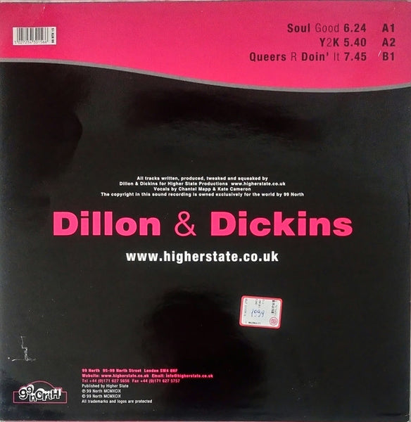 Dillon & Dickins : Steers And Queers (12")