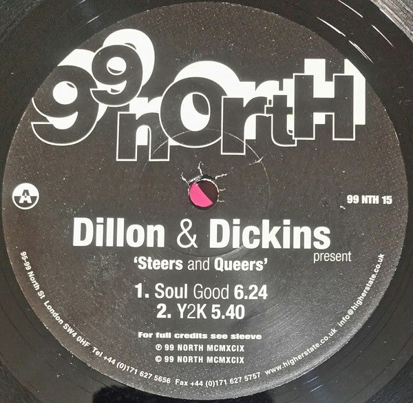 Dillon & Dickins : Steers And Queers (12")