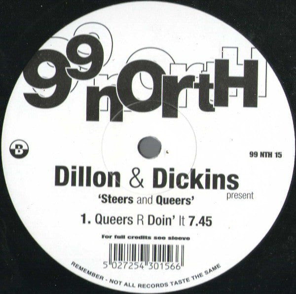 Dillon & Dickins : Steers And Queers (12")