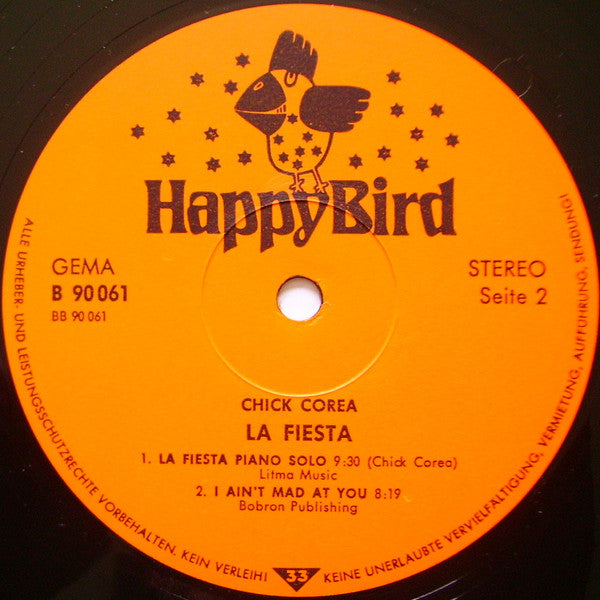 Chick Corea : La Fiesta (LP)